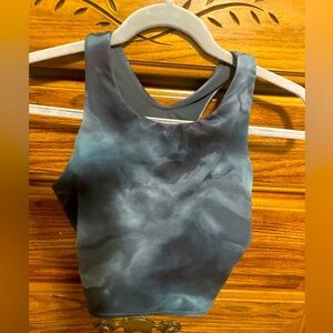 Athleta Green & Black Tank Top